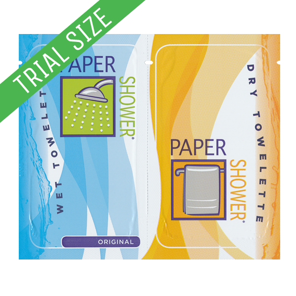 Paper Shower® Original: Wet & Dry Wipe – Trial (1ct)