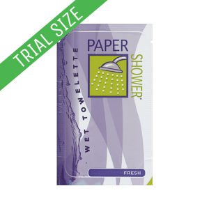 Paper Shower® Fresh: Wet Wipe - Individual Pack - Trial Size (1ct)
